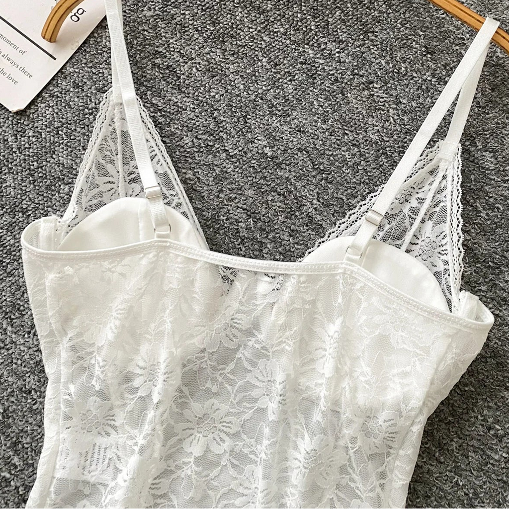 Lattice Tie Bodysuit