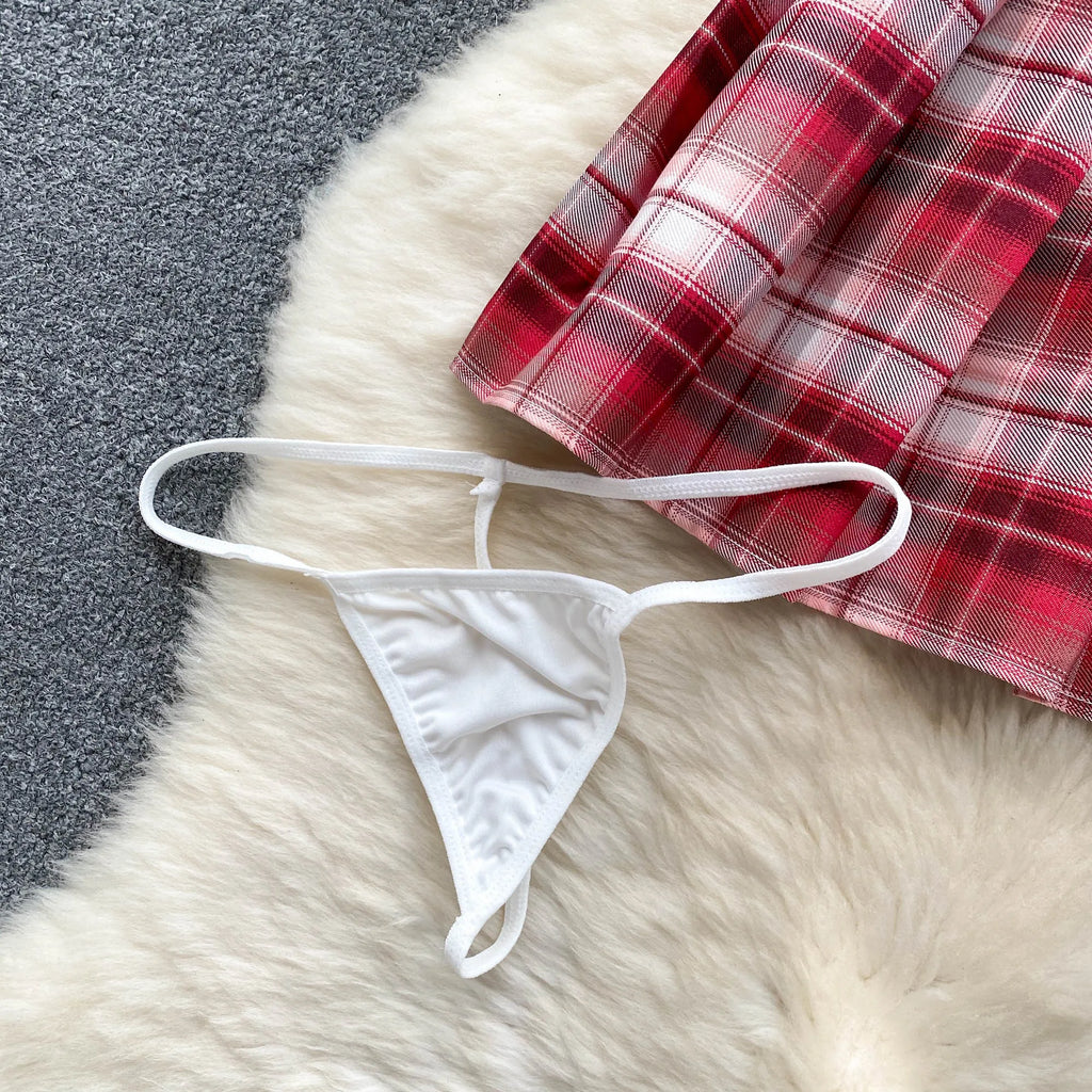 Study Break Plaid Set