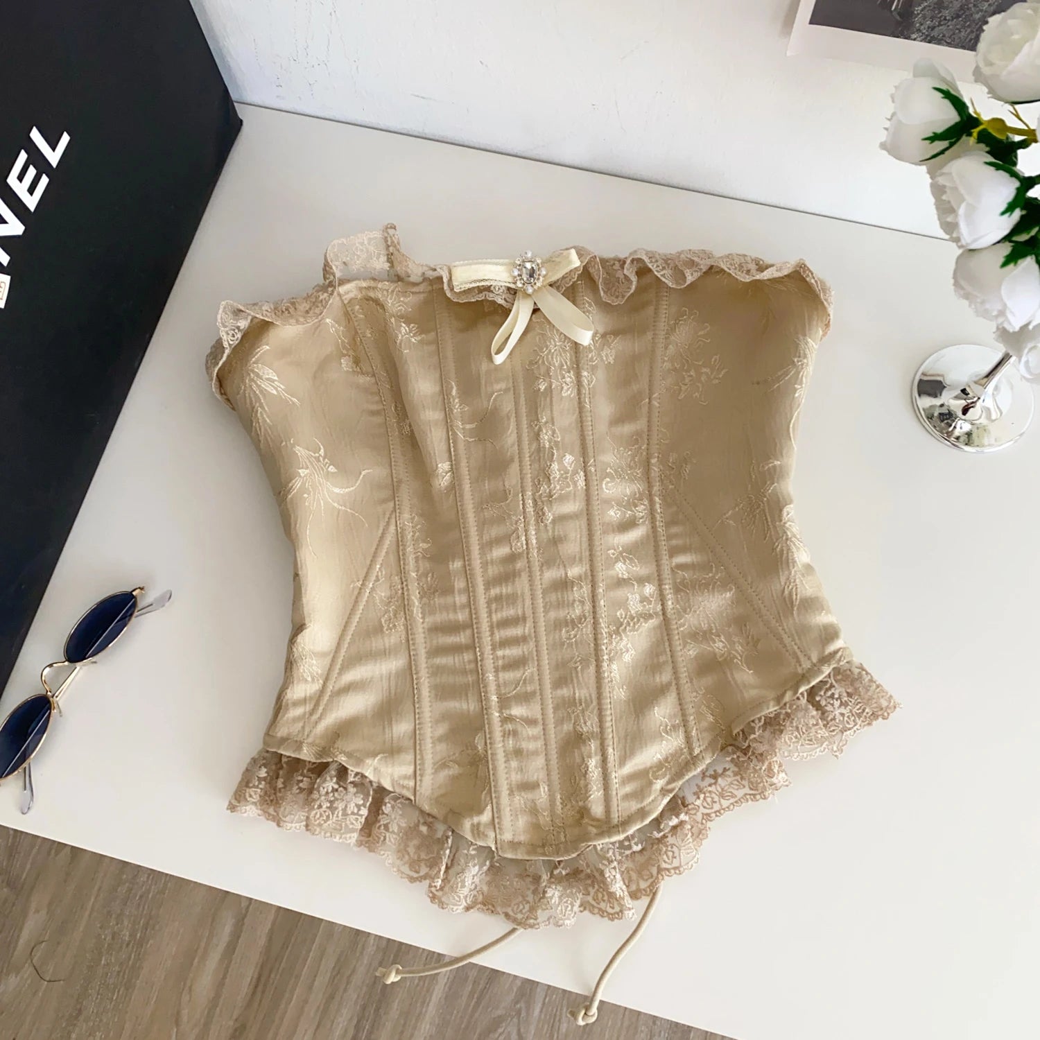 Sweet Bow Corset Top