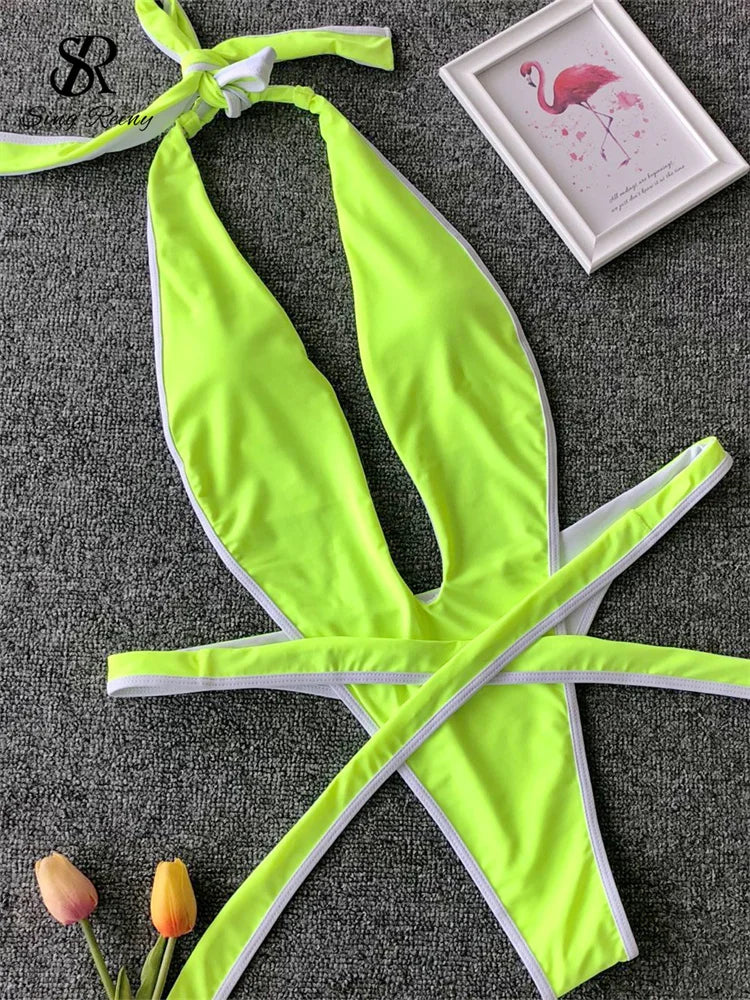 Crossed Signal Bodysuit