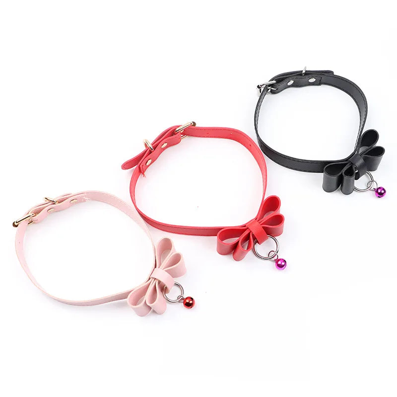 Sweet Obedience Bow Collar