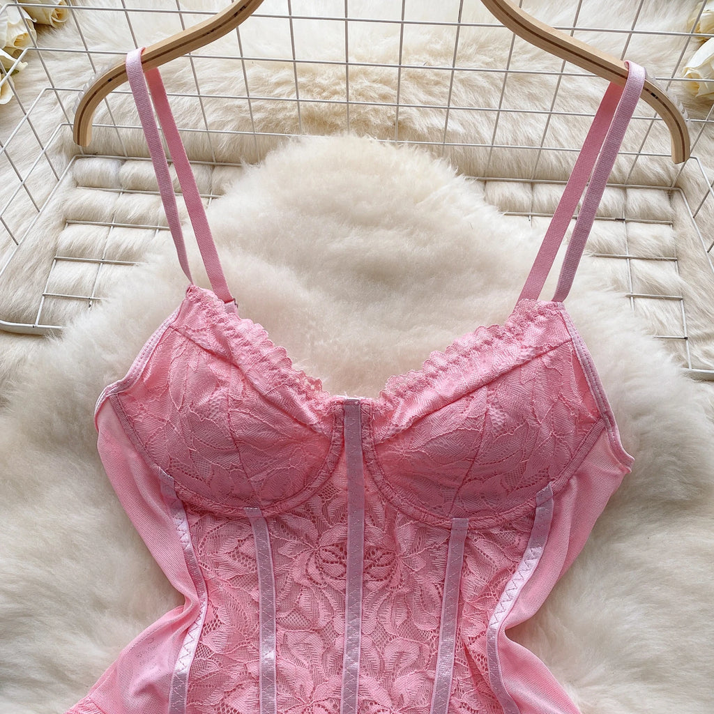 Contour Bloom Lace Bodysuit