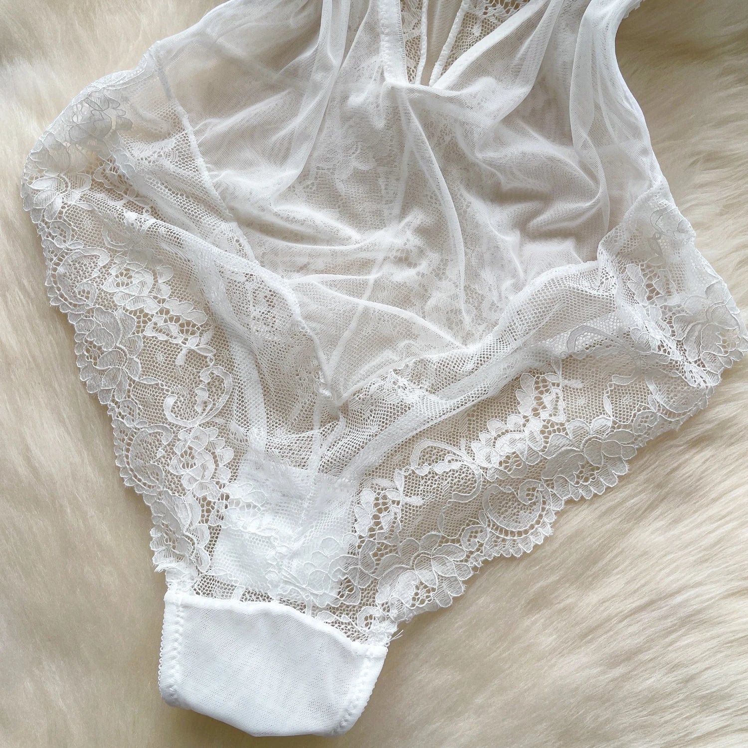 Laceframe Structured Bodysuit