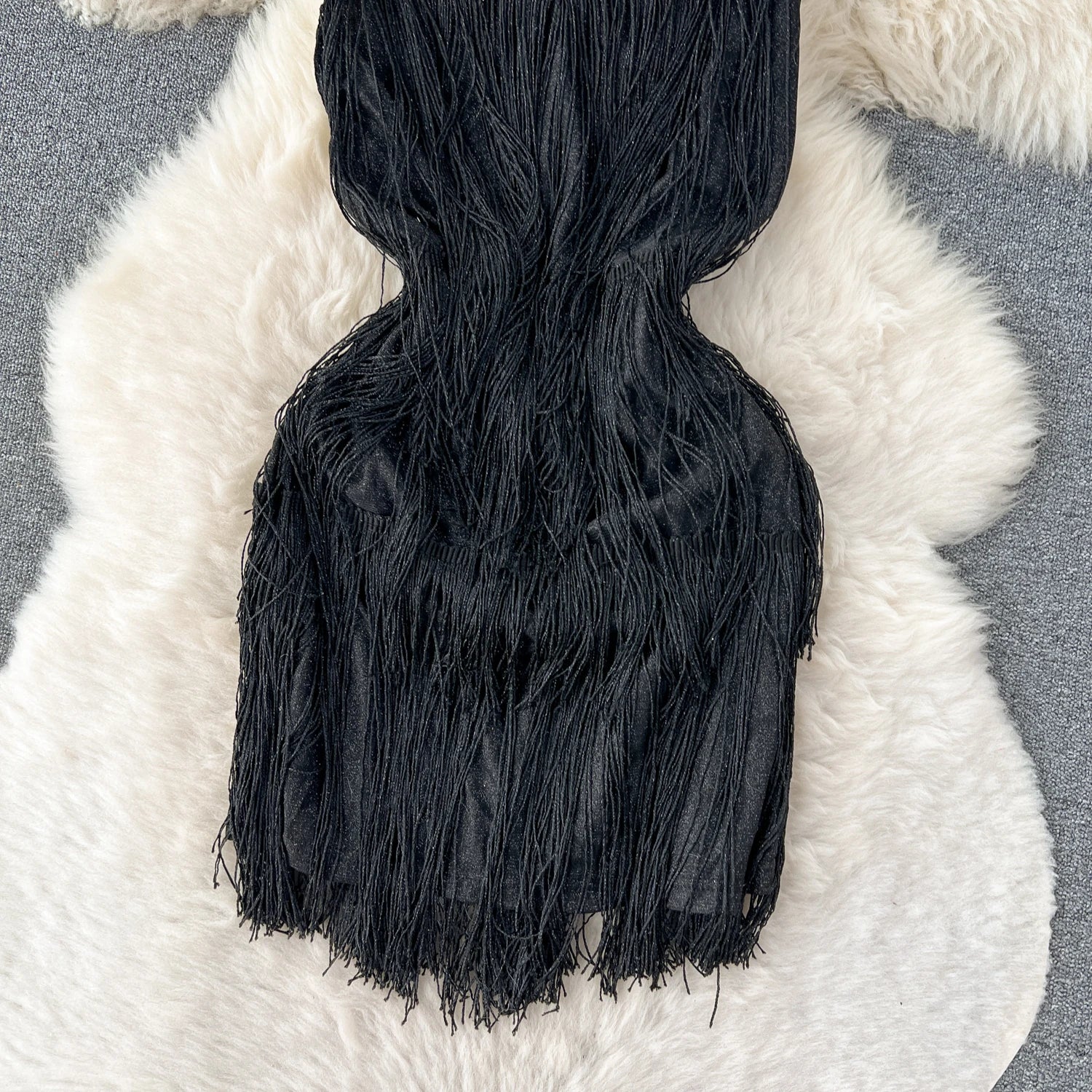 Tassel Flutter Dress