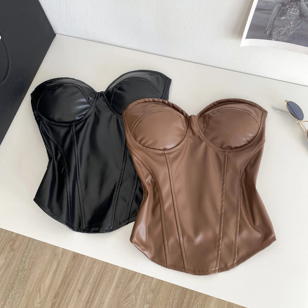 Leather Dream Corset Top