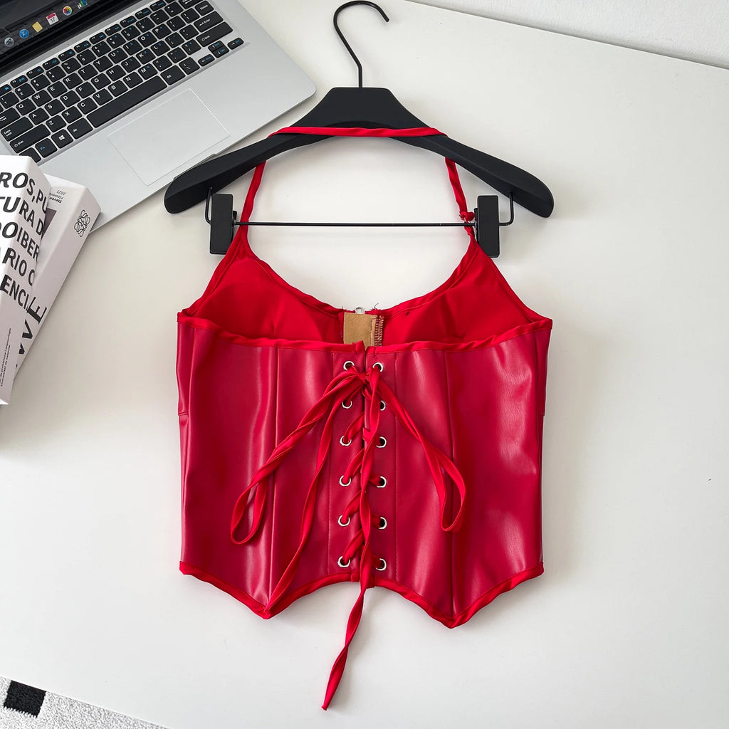 Leather Pleasure Camisole