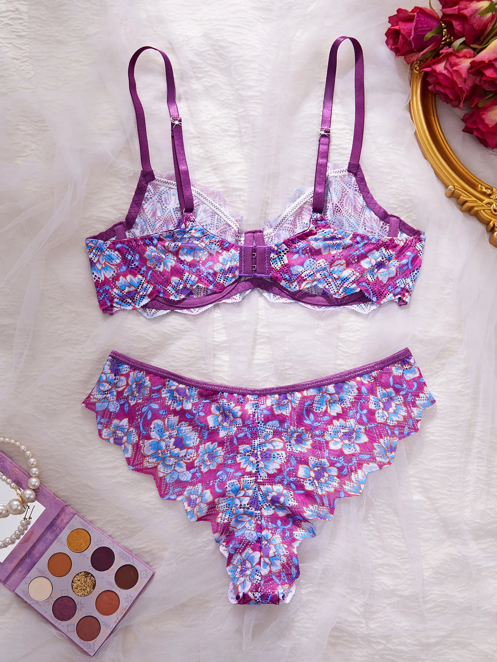 Electric Petal Lace Set